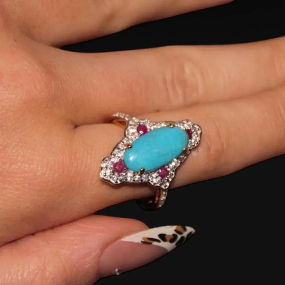 Unbranded Women's Silver and Blue Jewellery